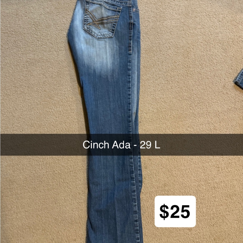 Cinch Blue Boot Cut Jeans with Classic Style